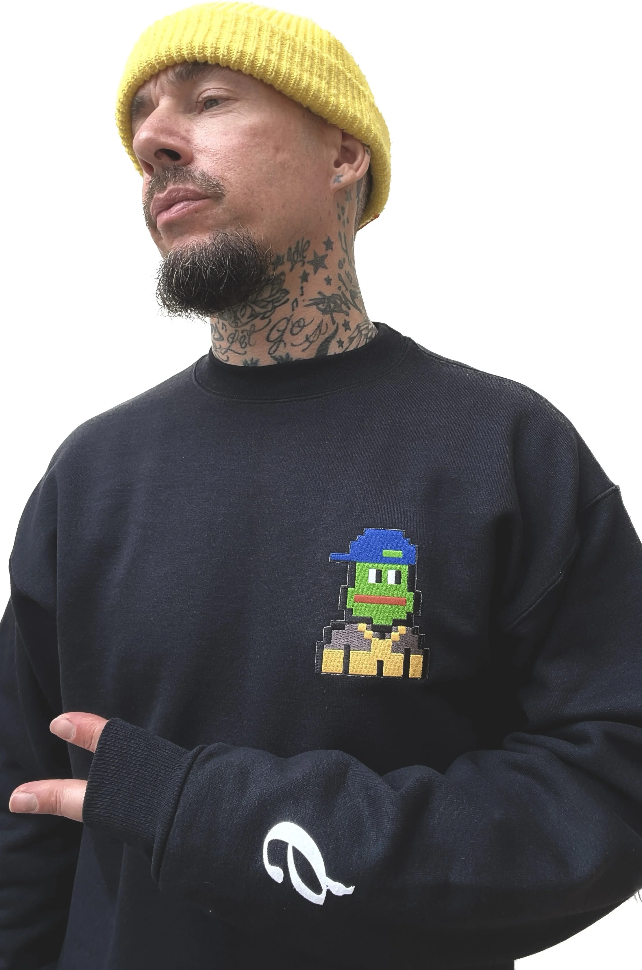 Leap Year Frog Patch Crewneck Sweatshirt — THE CROWS NEST